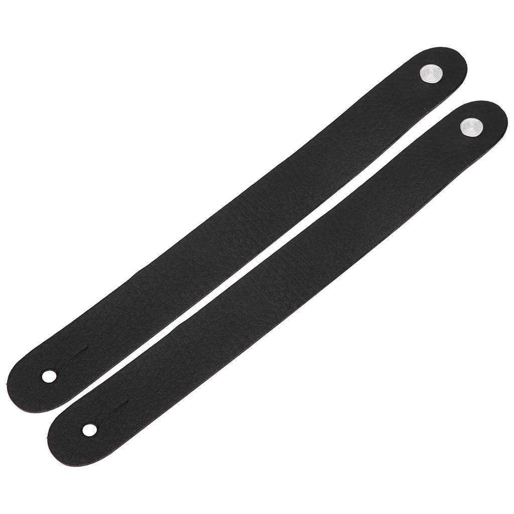 2 шт. Пуговица для ремня грифа гитары, струна, ПУ кожа, крепление к головке грифа для акустической, электрогитары, укулеле