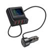 Acefast B11 138W Car Charger Usb-A Usb-C With 6 Ports - Black