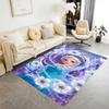 Elsa's Magical Ice Garden Area Rug Design for Game Room Foyer Living Rooms Kitchen Antislip Carpet Office home decor Wedding Party Gift