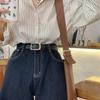 One-piece Women's Gold Buckle Casual Formal Belt