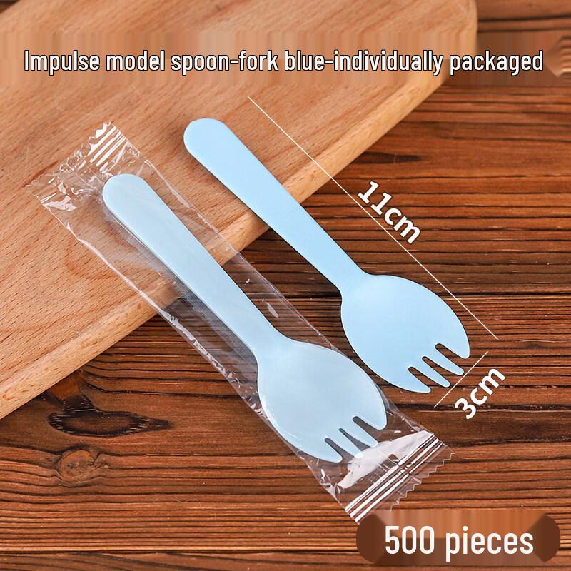 Individually Wrapped Plastic Spork