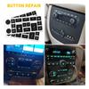 A/C Climate Button Repair Sticker Control Knob Radio For Cadillac Escalade H