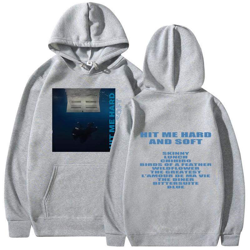 Hit Me Hard and Soft Tour Mikiny Pánské Dámské Oversized Mikiny s kapucí Pulovry s dlouhým rukávem Fanoušci Dárek