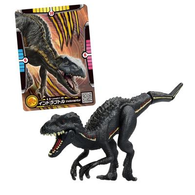TAKARA TOMY Ania Jurassic World Indoraptor Ania Battle Animal Dinosaur Toy for Ages 3 and Up (with Card)