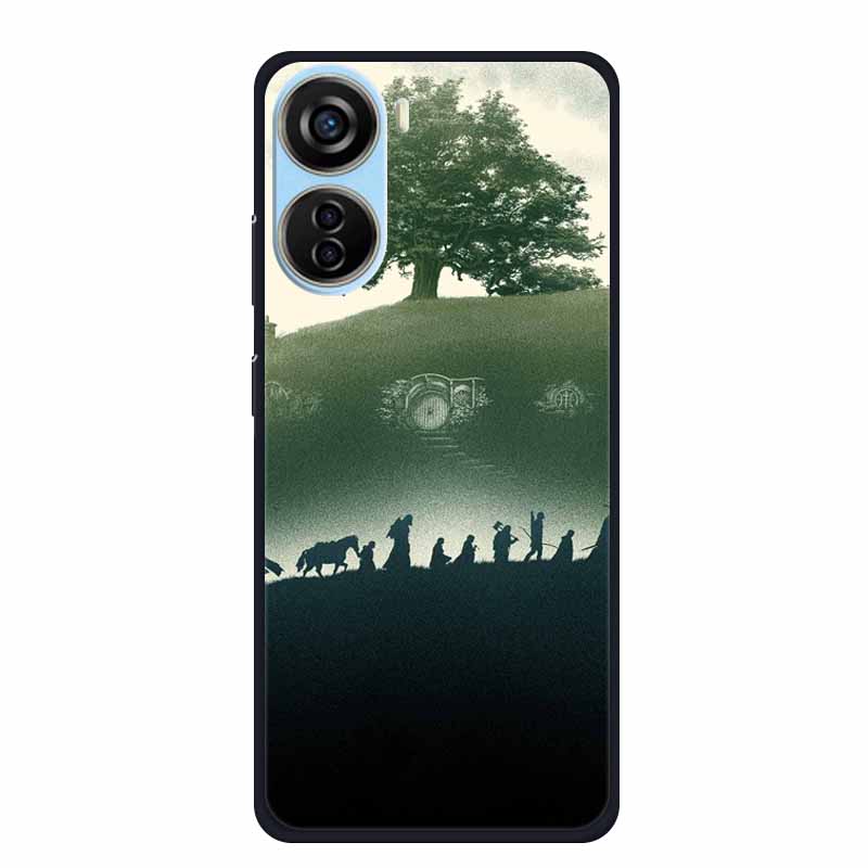 Cool Silicone Cover for ZTE Blade V40 Design Case Printed Fashion Soft Back Cover for ZTE Blade V40Design Case Protective Shells