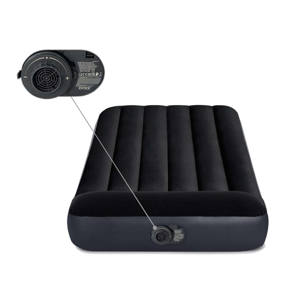 Inflatable Mattress 191X99X25 Cm With Built-In Electric Pump Intex 64146Nd