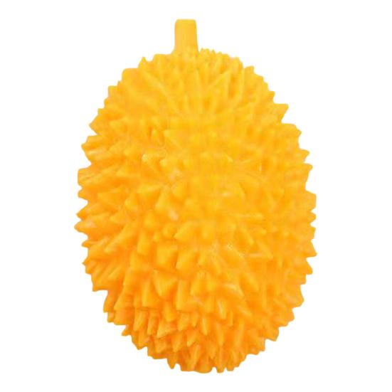 

Реалистичная игрушка-пищалка из дуриана, небьющаяся, мягкая, для снятия стресса, милый гаджет в форме фрукта для детей и взрослых