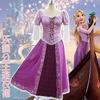 Tangled Cosplay Costume Rapunzel Party Fancy Dress Halloween Carnival Costume for Womens