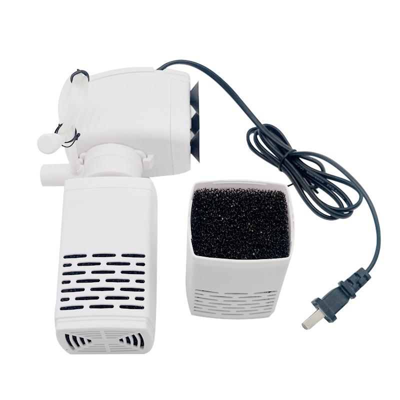 Aquarium Filter Pump Fish Tank Submersible Silent Air Oxygen Aerator Water Change Pump Aquarium Air Pump Wave Maker 220v