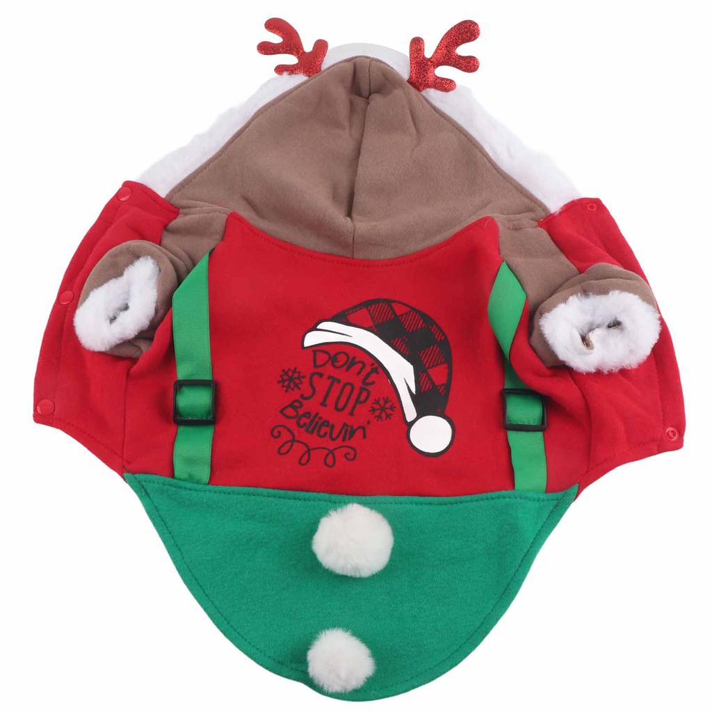 Pet Christmas Costume Autumn And Winter Seasons Cute Deer Costumes For Small And MediumSized Dogs