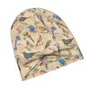 European Birds Urban-Inspired Adult Beanie, Perfect for Layered Outfits, Morning Coffee Walks, Or Creative Spaces with Artistic Vibes