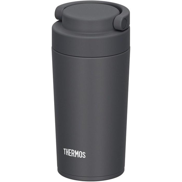 Thermos Tumbler Vacuum Insulated Carry Handle 320ml Smoke Black JOV-321 SMB 320ml