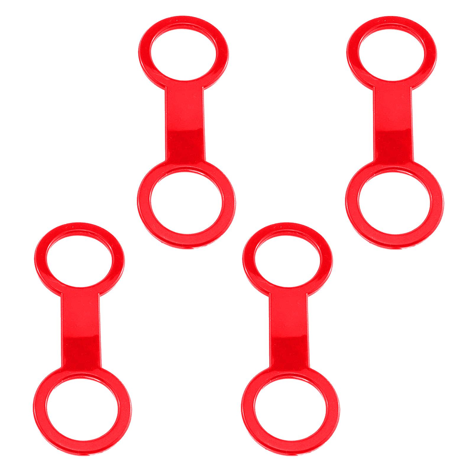 

4 шт. Силиконовый держатель ремешка маски для снорклинга, зажим для дайвинга, фиксатор, крепления, держатель трубки ремешка маски для снорклинга красный