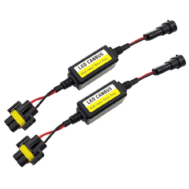 Effective LED Headlight Solution Headlight Canbus Decoder LED Resistor for Car