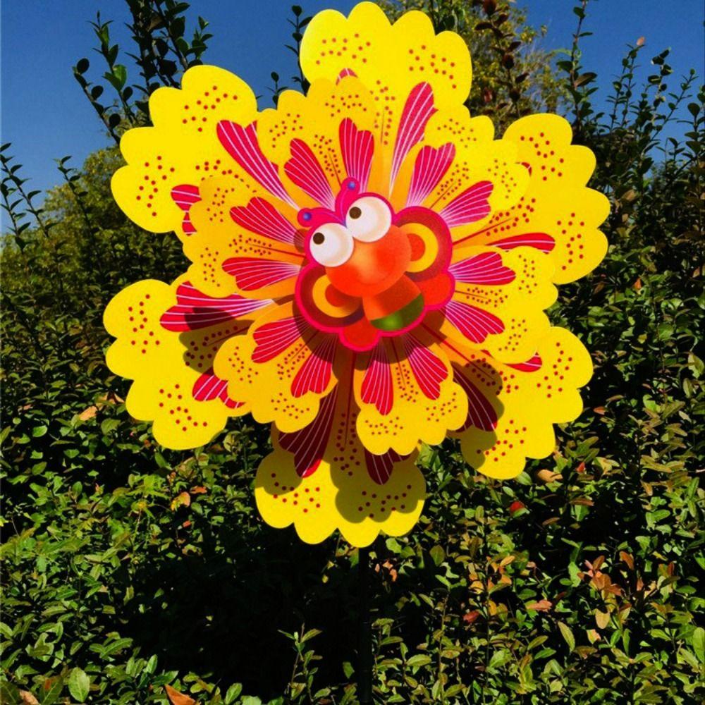 Multistyles Cartoon Bunt Traditionelle Windmühle Outdoor Party Picknick Deko