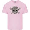 Mechanic Engine Skull Unisexs Light Cotton TShirt