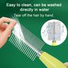 Pet Comb Double Row Design Pet Grooming Brush Gentle Cats Dogs Hair Removal Cleaning Comb Pet Supplies