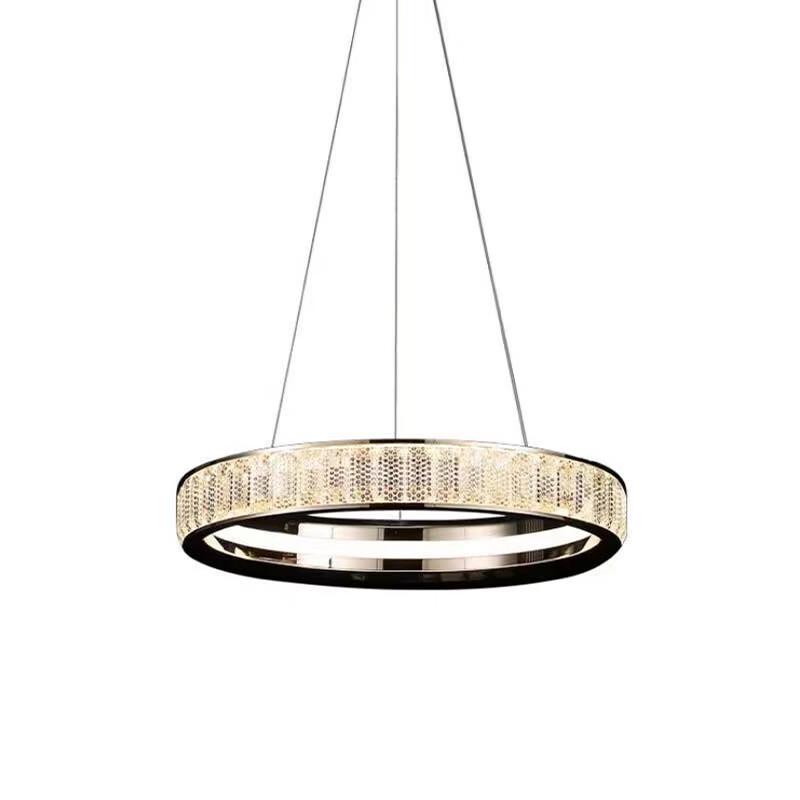 Dream Bubble Ring Crystal Pendant Light