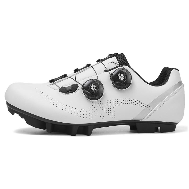 Unisex Cycling Shoes Road Mountain Bike SPD Clipless Flat Pedal Use Breathable Lightweight Shock Absorption