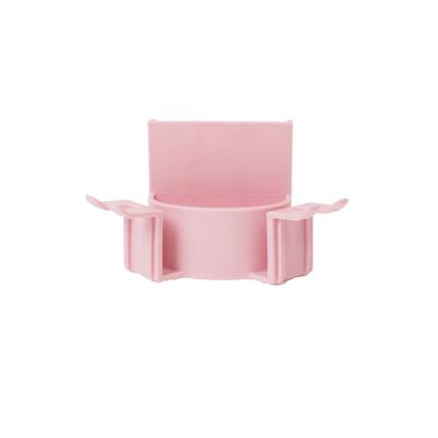 Wall-Hang Toothbrush Hanger Toothpaste Gargle Cup Holder Bathroom Rack Organizer