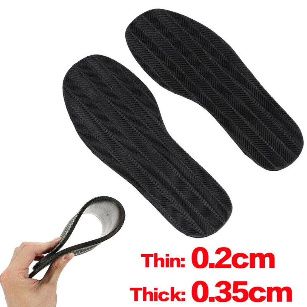 New Anti Slip Stick On Soles Thickening Rubber Shoes Repair Supplies Practical Wear-resistant DIY Soles Stick
