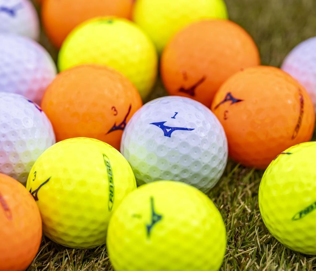 Mizuno RB 566 NexDrive Golf Ball: World's Most Dimpled, Distance-Driven Ball, Compatible with All Head Speeds, Soft Feel, 2-Piece Construction