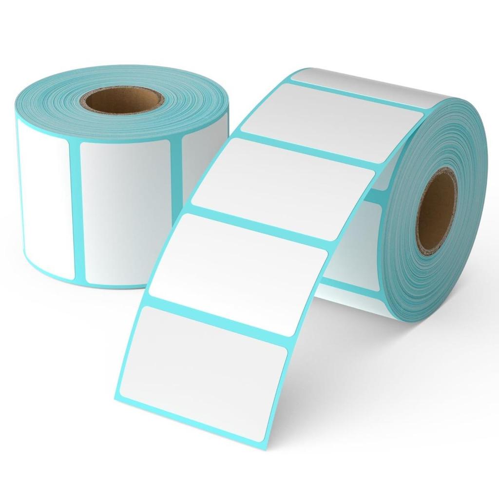 Thermodirektetiketten, für Thermo-Versandetiketten, Aufkleber, selbstklebende Barcode-Etiketten, Adressetiketten für den Versand, für Rollo- und Zebra-Drucker