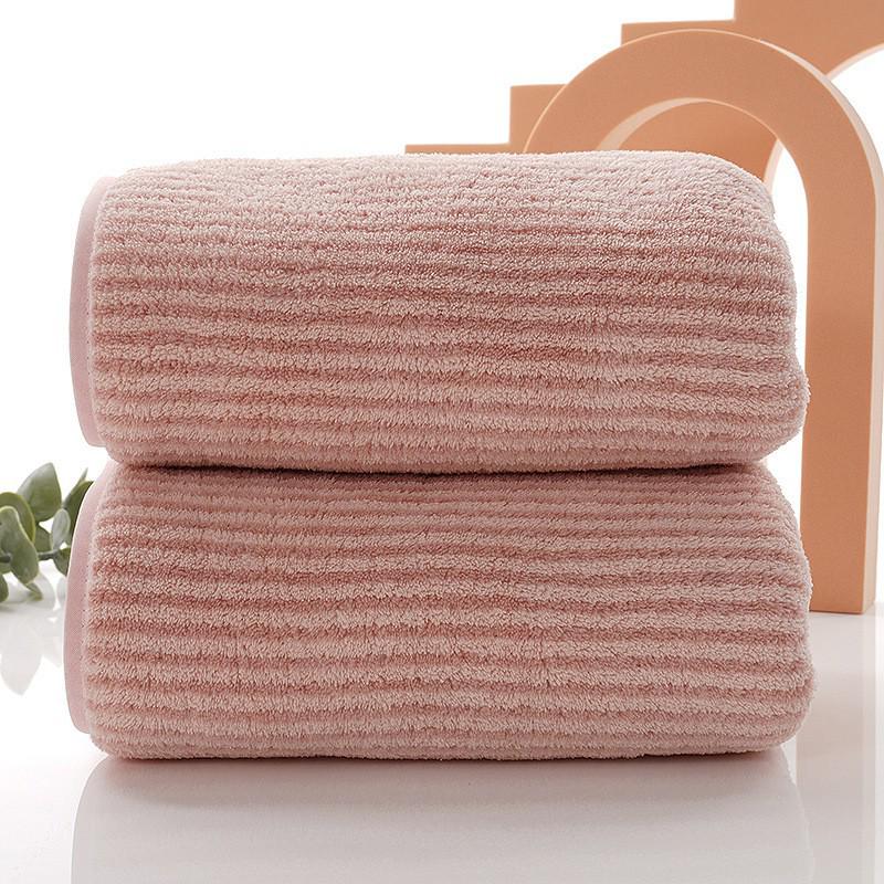 Soft, Quick-Dry Coral Fleece Towel - Absorbent & Shed-Free for Face Washing