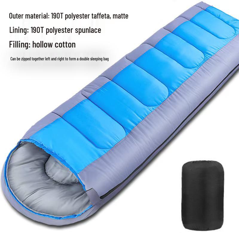 Two-in-One Winter Outdoor Camping & Travel Sleeping Bag: Dirt-Proof and Versatile for Adults
