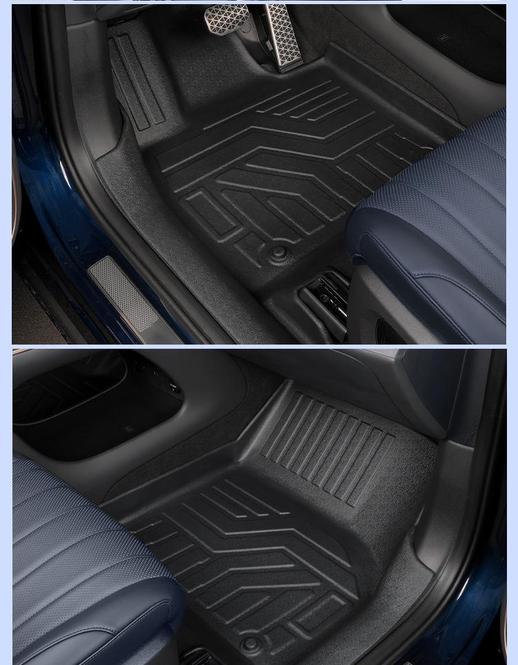 Zeekr 9x 2025 Six-Seater TPE Full-Coverage Car Floor and Door Sill Mats