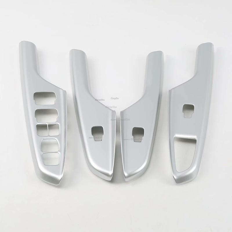 For Hyundai Kona Encino Kauai 2018 Interior Accessories Window Lift Switch Button Cover Trims Door Armrest Panel Frame