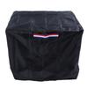 Fire Pit Cover Professional Rectangular 420D Silver Coated Waterproof UV Resistance Outdoor Fire