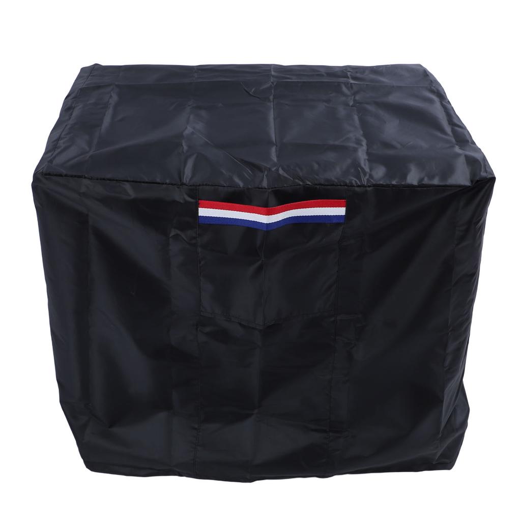 Fire Pit Cover Professional Rectangular 420D Silver Coated Waterproof UV Resistance Outdoor Fire