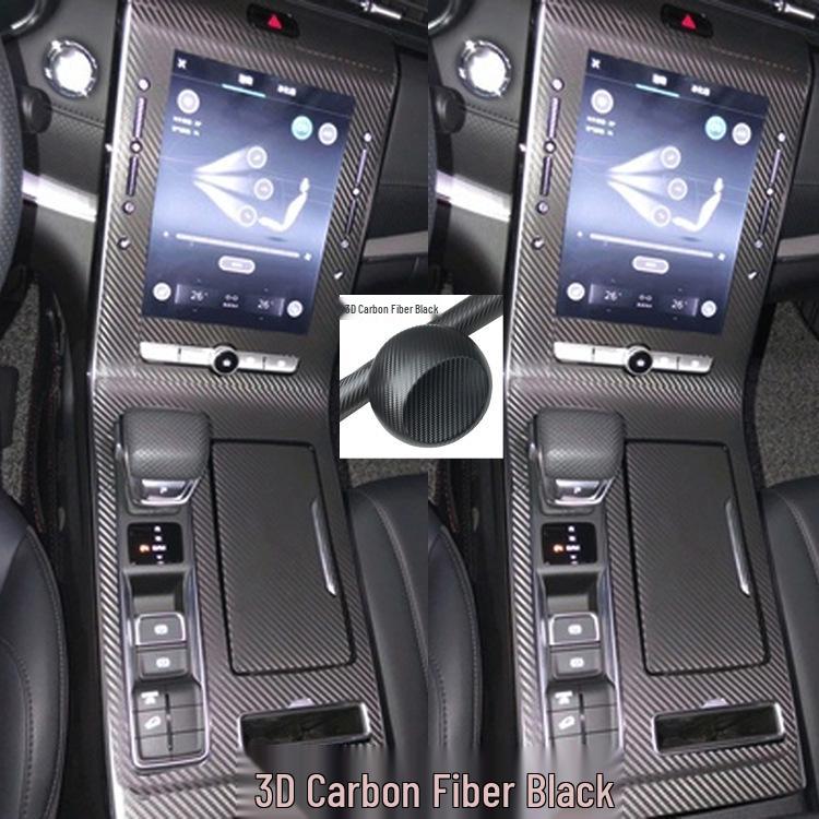 Roewe RX5 Max Carbon Fiber Interior Decorative Stickers for Console and Door Panels