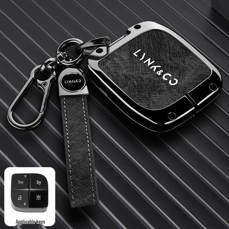 Key Case for Lynk & Co Models 01, 02, 03, 05, 06 (2021) - Car Shell Buckle