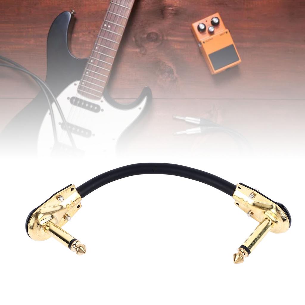 Electric Guitar Effect Pedal Cable Flat Patch Power Supply Instrument Accessories