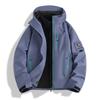 Unisex 3-in-1 Windproof Waterproof Softshell Jacket With Removable Fleece Liner Hiking Camping Travel