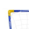 Indoor mini folding football soccer ball goal post net set pump kids sport outdoor home game toy child birthday gift plastic