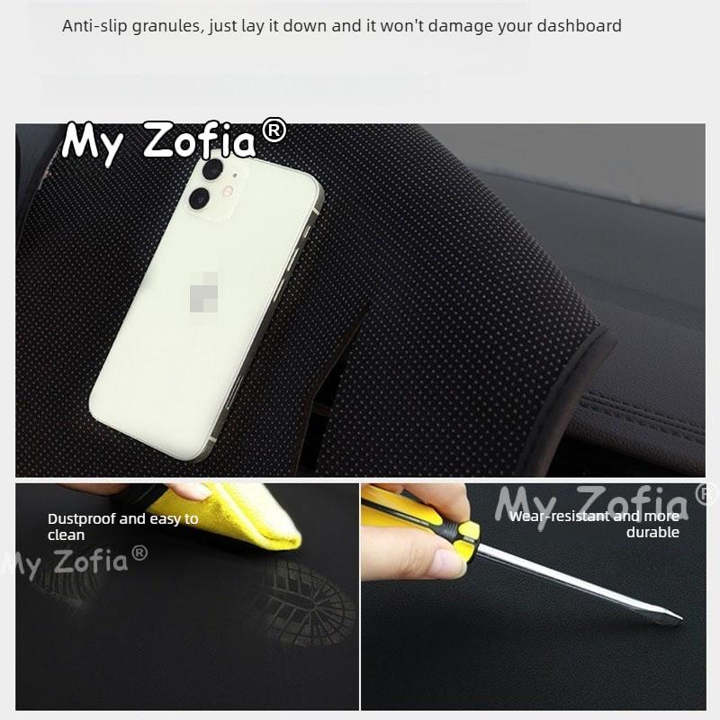 For BYD Atto 3 2026 Car Dashboard Anti-Glare Mat Non-Slip Heat Insulation UV Ray Blocking Dust Proof Auto Interior Accessories