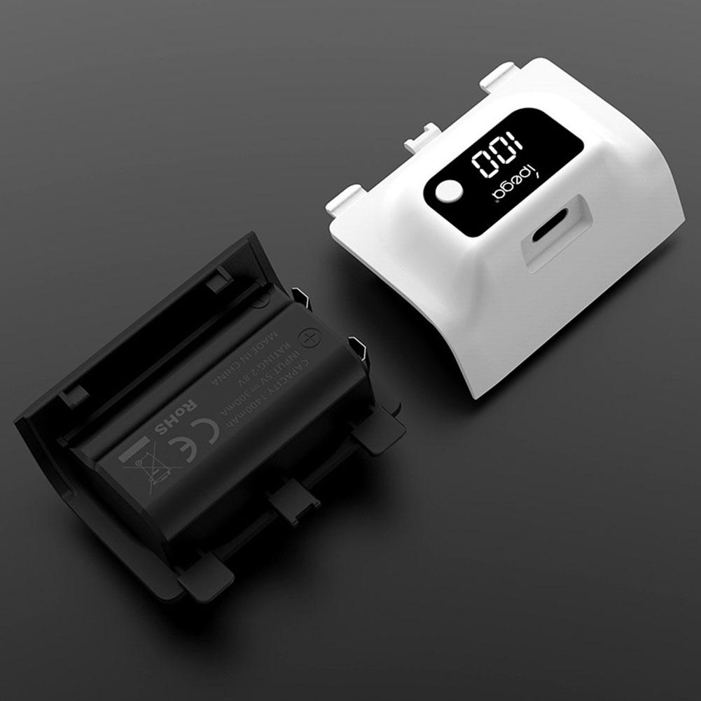 Wireless Rechargeable Battery 1400mAh Rechargeable Controller Battery Digital Display For Xbox Series X/Xbox Series S Controller