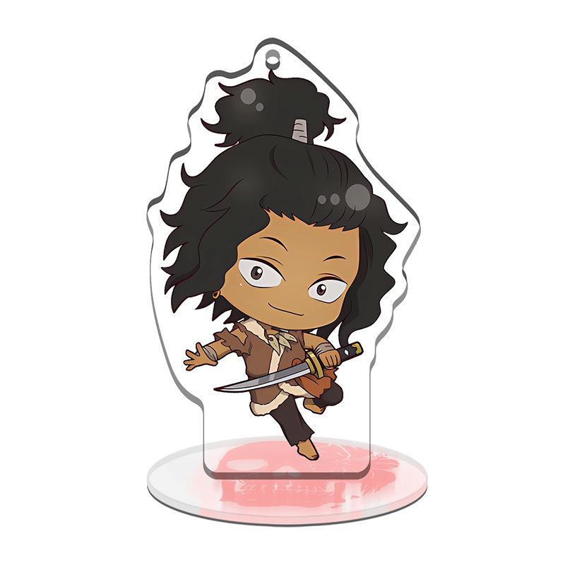 Jigokuraku Hell S Paradise 2 Anime Acrylic Stand Q Version Laser Cut Seamless Layered Acrylic Stand Anime Merchandise Acrylic 9-10CM