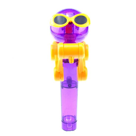 Lollipop Holder Toy Dinosaur Shape Lollipop Case Novelty Eat Lollipop Robot Toy Fun Lollipop Holder Gift for Kids Children