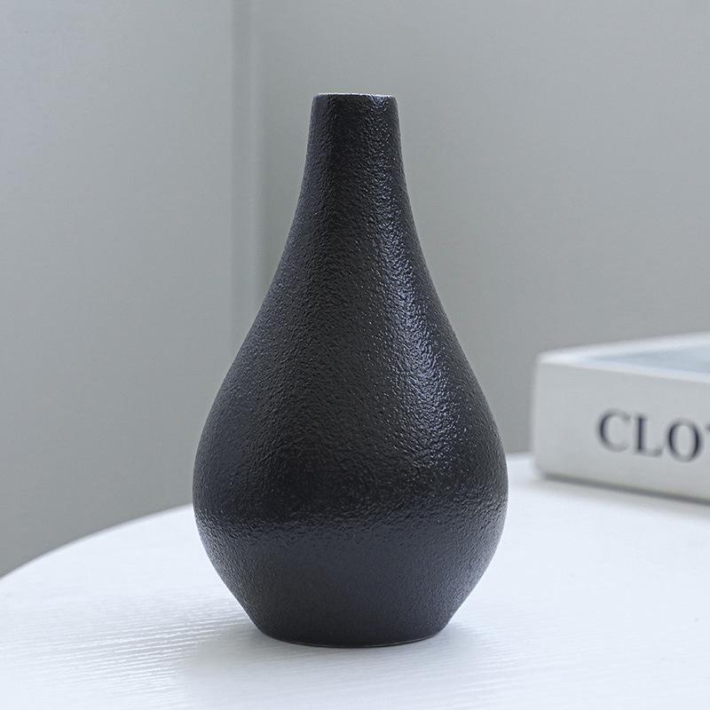 5-Piece Set Of Simple Ceramic Vases, Fresh Small Vases, Desktop Decorations, Simple Porch, Tv Cabinet, Home Crafts