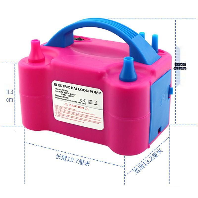 Dual Inlet Quick Air Pump for Balloons