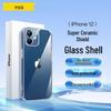Pisen Transparente Glas-Schutzhülle für iPhone 12