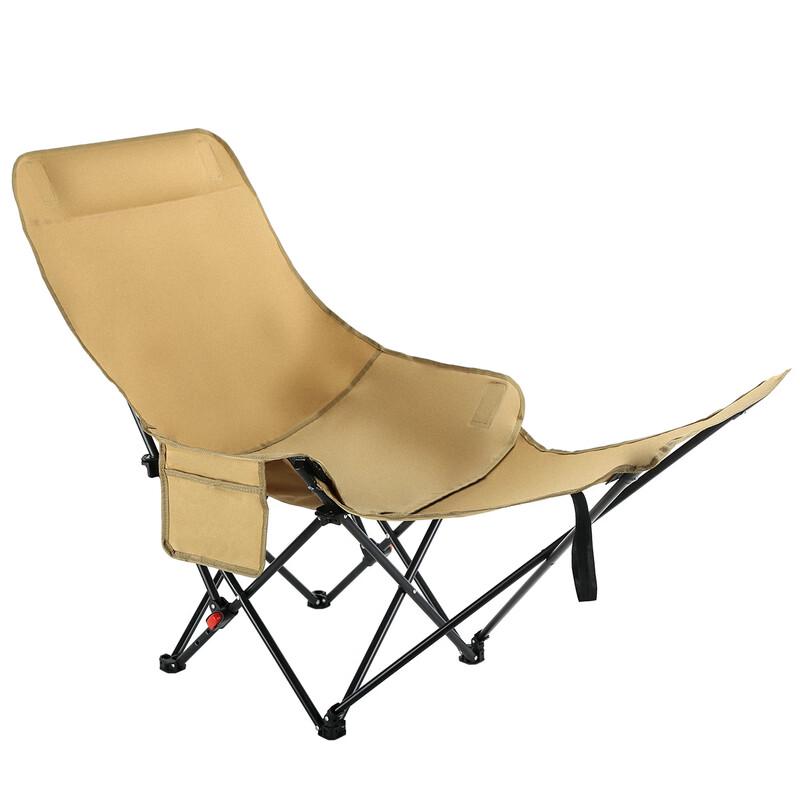 ZISIZ Elevated Outdoor Folding Camping Chair