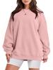 Autumn Winter Women Loose Velvet Sweatshirt Fashion Solid Color Top