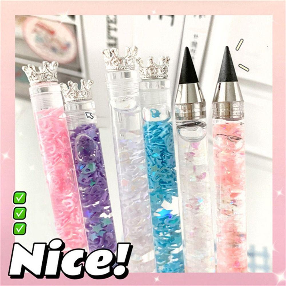 No Ink Unlimited Writing Pencil Technology Eternal Pen Painting Tool Wind Flow Sand Pen Stationery