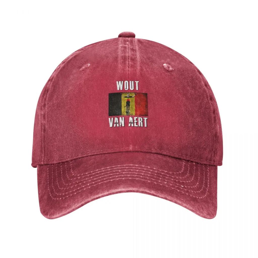 Wout van Aert Baseballkappe Golf Strand Ausflug Neu In Hut Wild Ballhut Kappen Damen Unisexs