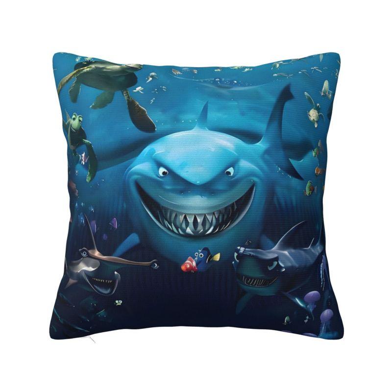 Anpassat Disney-film Hitta Nemo Kuddfodral 40x40cm Soffa Anime Kawaii Modernt Kuddfodral Bil Kuddfodral